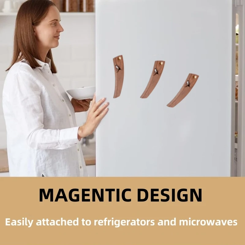 Baking Tool Magnetic Wooden Bread Lame Dough Scoring Tool
