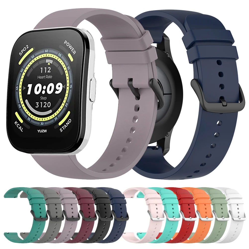 Per Xiaomi Amazfit Gts 2 4 Mini Smartwatch Band Strap Per Huami Amazfit Bip 5 Gts Gtr 4 3 Pro Bip U Strap Bracciale In Silicone Morbido