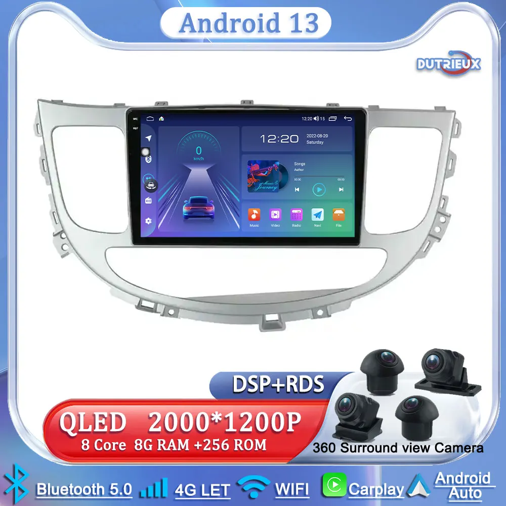 

Android для Hyundai Rohens Genesis 2008-2013 Carplay мультимедийный монитор экран стерео радио видеоплеер ТВ Автомобильный GPS навигатор