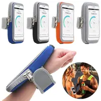 Portable Running Sports Phone Holder Waterproof Armbands Zipper Bag for 5.5-6.5inch Fitness Gym Phone Case Arm Bag Pouch 1