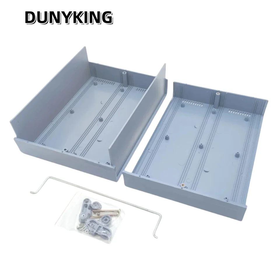 Electronic Enclosure Case Electrical Junction Box Electrical Box Enclosure Case Plastic Box 255x190x80mm Circuit Board Project Electronic DIY Wire Junction Boxes with Screws 1PCS