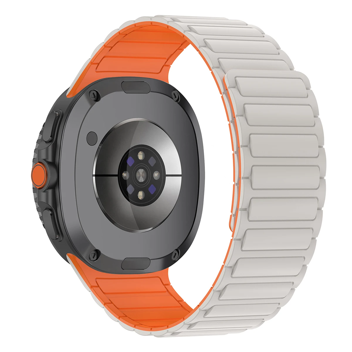 Universal Silicone Magnetic Loop Bracelet Strap