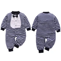Vêtements de printemps et d'hiver pour nouveau-né, veste pour bébé, combinaison pour filles, barboteuse en glouton doux pour garçons, vêtements pour bébés de 0 à 18 mois 2