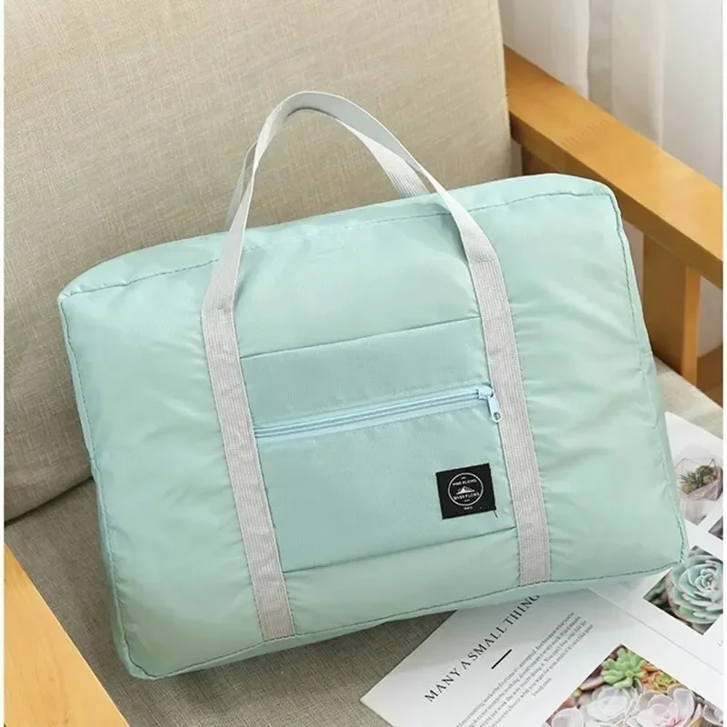 Nylon Foldable Travel Bags Unisex Large Capacity Bag Luggage Women WaterProof Handbags Portable Travel Bags