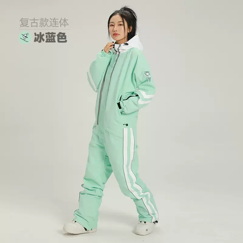 

Ski Suit Women Ski Jacket Snowboard Pants Winter Mountain Skiing Suits Female Skiing Waterproof Cheap Sport Clothing