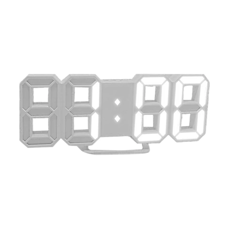 Table 3D LED Alarm Clock Date/Temperature for Home Kitchen Offices Clock Decoration Garden Clocks Wall Clock Times Digital Decor 6