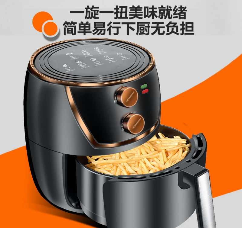 

2023 Large Capacity 10L Air Fryer Household Intelligent LCD Chips Machine Automatic Electric Fryer Electric Oven Air Fryer