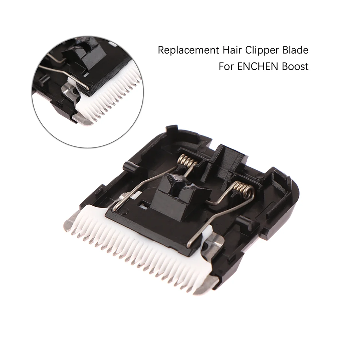 

Replacement Hair Clipper Blades Ceramic Cutter Head for Enchen Boost Hair Cutter Hair Clipper Universal Accessories A