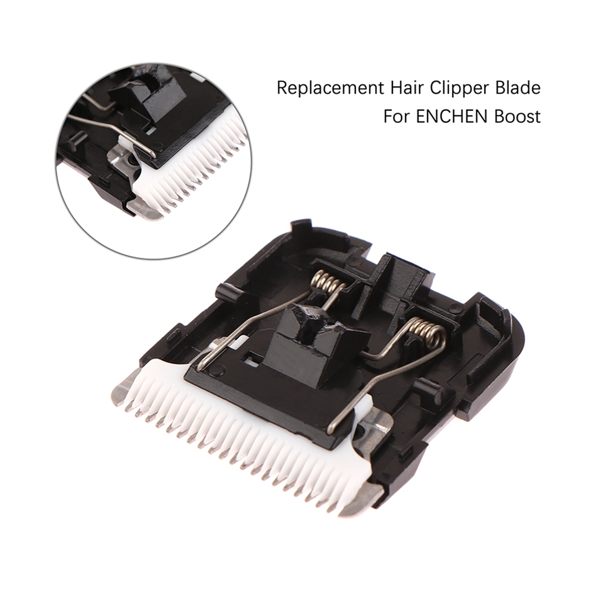 Replacement Hair Clipper Blades Ceramic Cutter Head for Enchen Boost Hair Cutter Hair Clipper Universal Accessories A