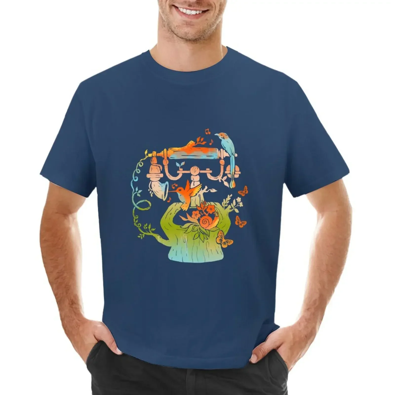 

Nature's Calling T-shirt korean fashion shirts graphic tees oversizeds mens graphic t-shirts hip hop