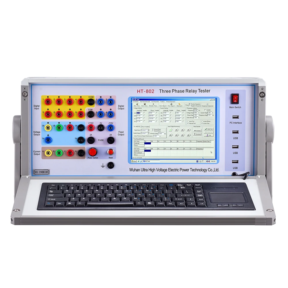 HT802ProtectionOmicronRelayTestSet3PhaseElectricalSecondary