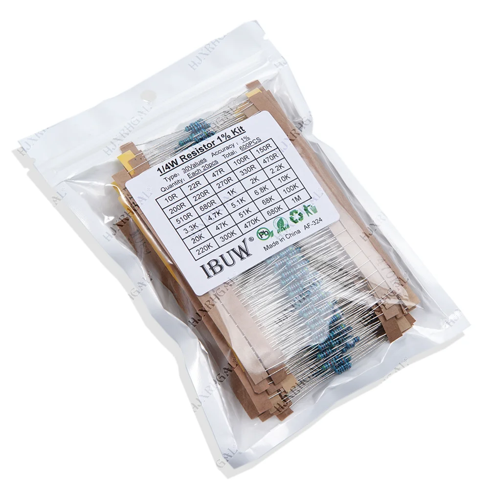 Kit 600 Resistori A Film Metallico - Precisione E Affidabilità Per Fai Da Te - Foto 2