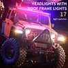 Professional 56CM Large Off Road High Speed Remote Control Truck 1:10 Electronic Differential Lock 17 Lighting 4WD RC Truck Car 2