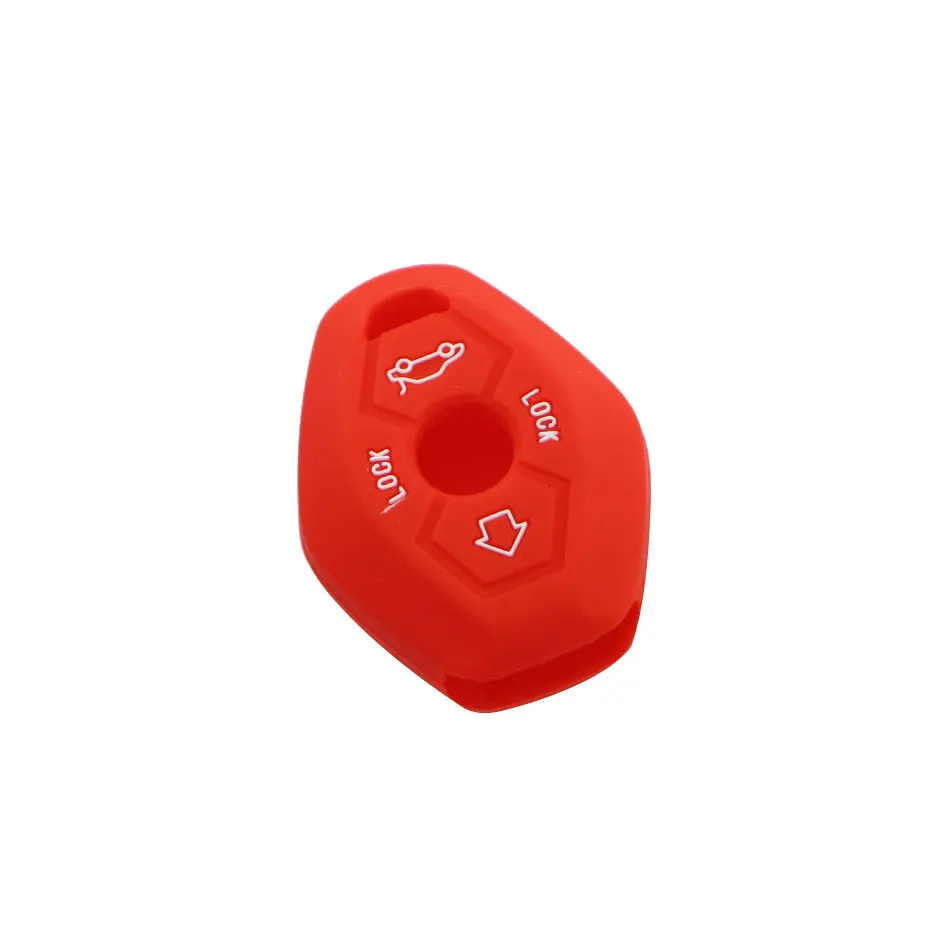 Silicon Car Fob Case Holder Shell Protector Key Cover Fit for BMW X3 X5 Z3 Z4 3 5 7 Series E38 E39 E46 E83 M5 325i 2 Button Key key case key case cover car key shell remote control case cover