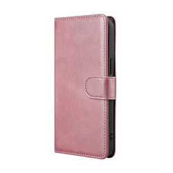 Luxe Leren Boek-Style Flip Cover met Magnetische Sluiting en Kaartsleuven