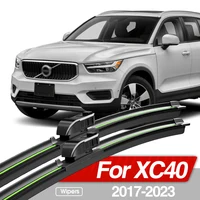 For Volvo XC40 2017-2023 Front Windshield Wiper Blades 2pcs Windscreen Window Accessories 2018 2019 2020 2021 2022 1