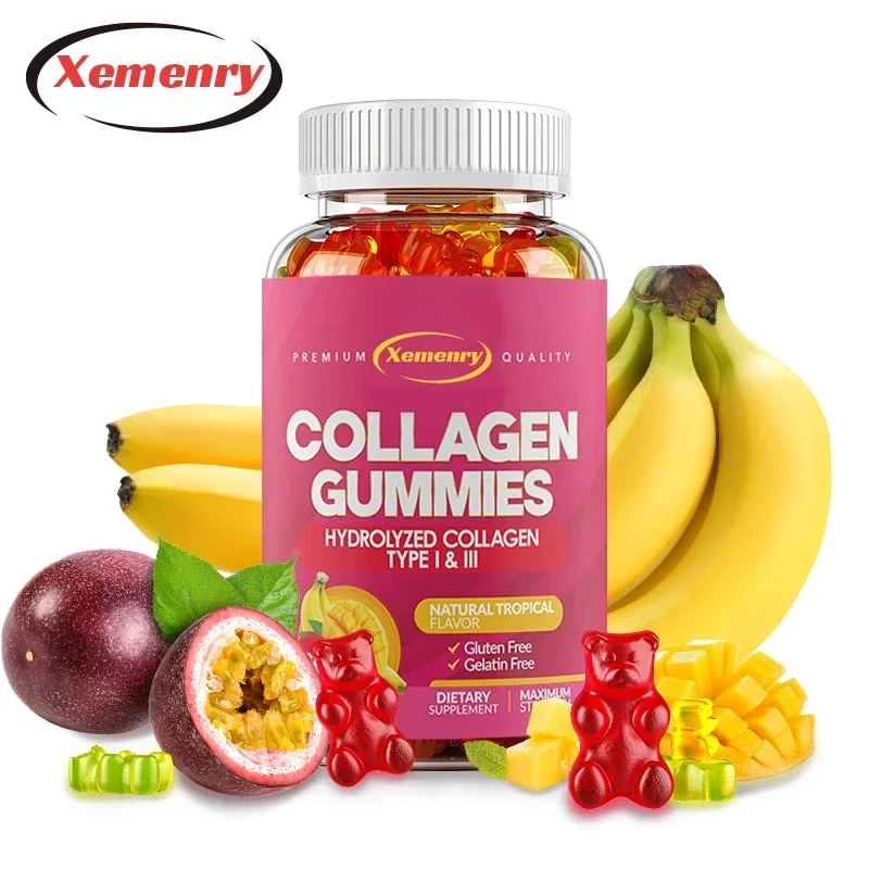 

Premium Collagen Gummies - Hydrolyzed Collagen Type I & III