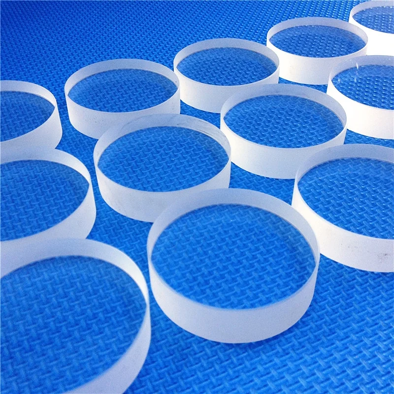 CNC square quartz plate quartz parts
