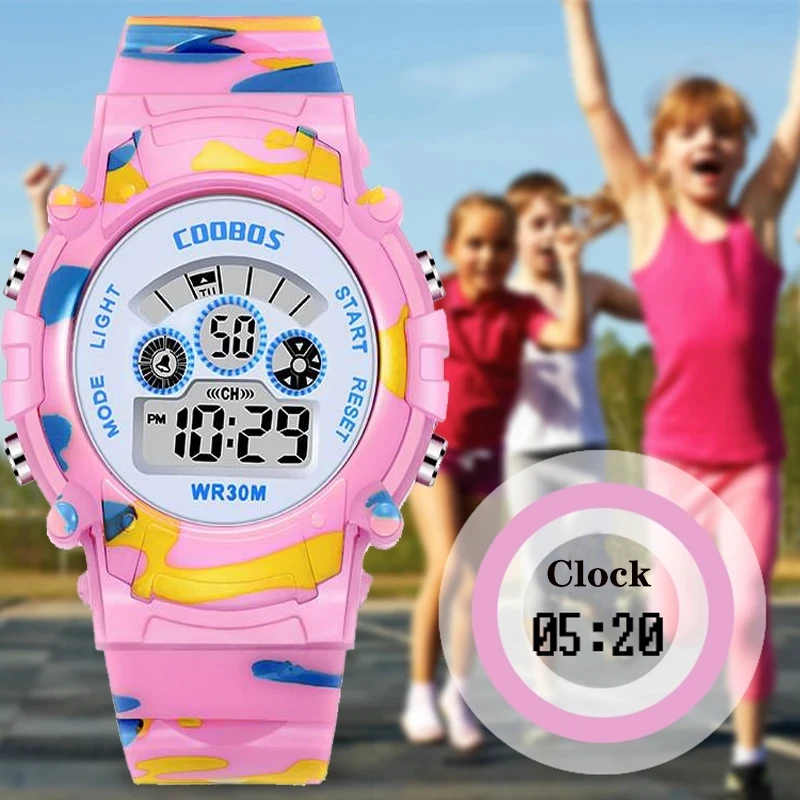 Kids Sports Military Digital Watch 3