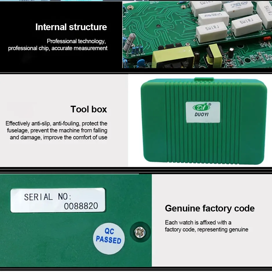 DY294 Multifunction Digital Transistor Tester Semiconductor Diode Triode 1000V Reverse Voltage Capacitance SCR FET Tester 2