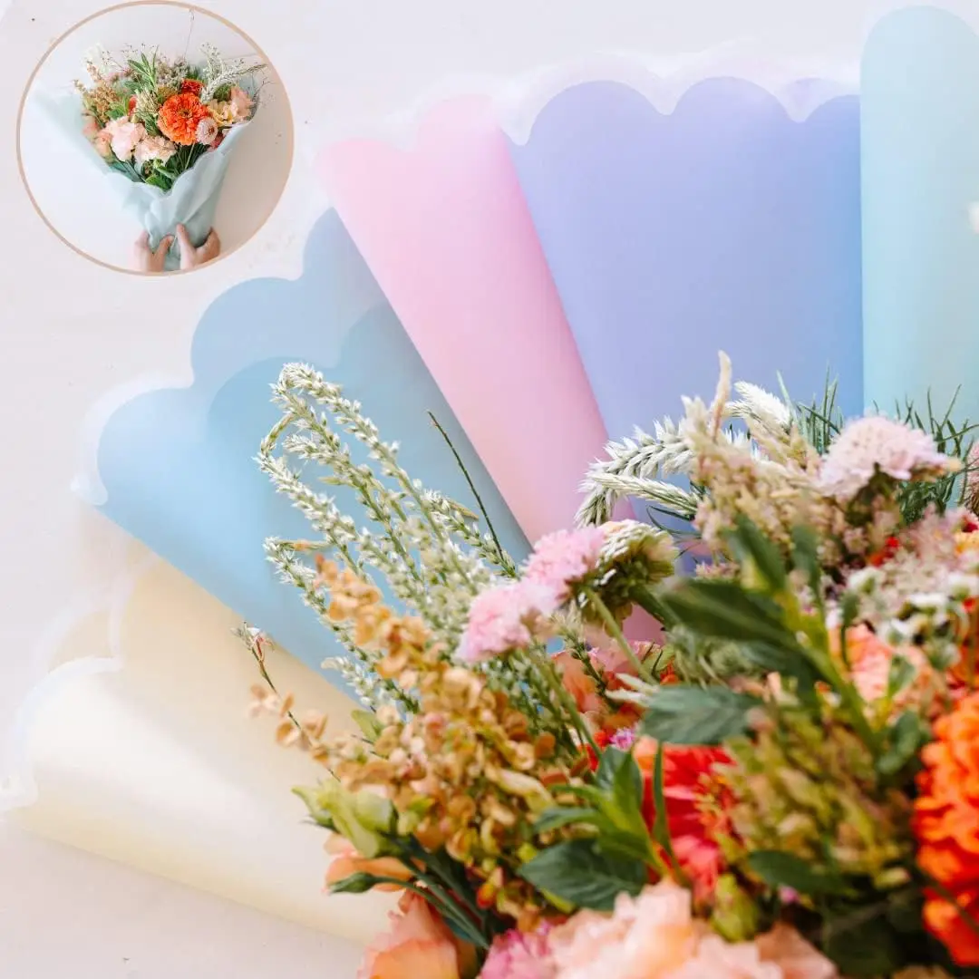 papel coreano para flores con diseños lv