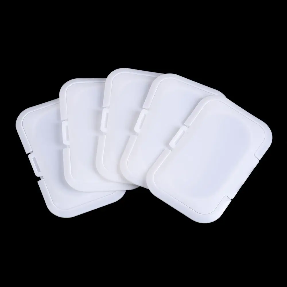 1/5/10pcs reusable baby wipes cover baby wipes lid child wet tissues mobile box lid wet paper wipes useful lid