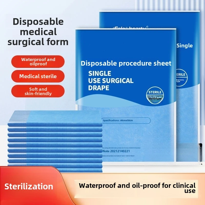 Single-Use Non-Woven Surgical Bed Sheets &ndash; Hygienic & Waterproof Underpads for Medical Postpartum, and Beauty Care Applications