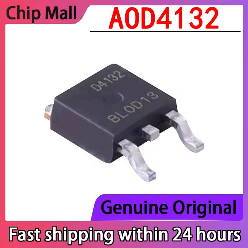 5PCS-Brand-New-Original-AOD4132-Silk-Screen-D4132-Packaging-TO-252 ...