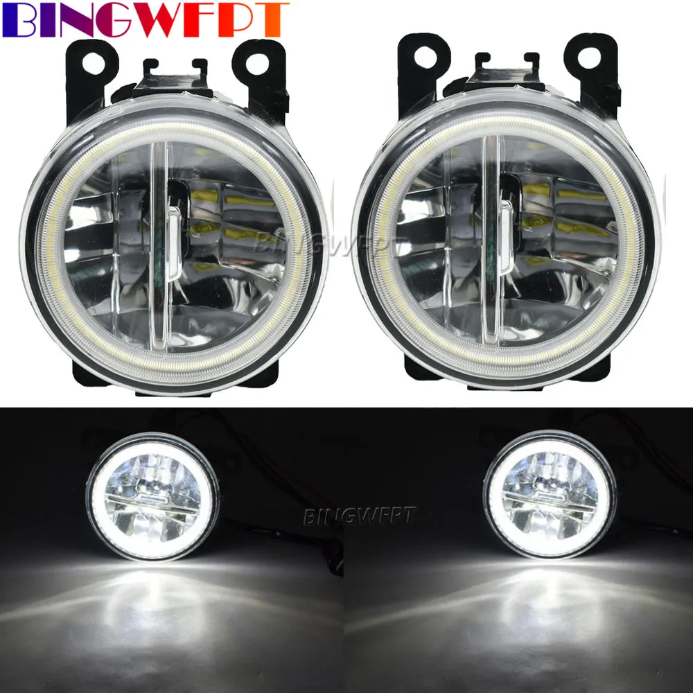 Ultimate Components Front Fog Lights Pair For Ford Focus Mk2 ST Hatchback 2006-2008 – E-Mark, H11 Bulbs Included