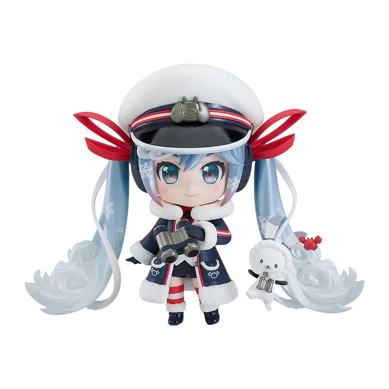 

[GSC Spot] Nendoroid Snow Miku Grand Voyage Ver. Snow Miku Hatsune Miku PVC Hand-made Model Gift Cute Girl Movable Doll