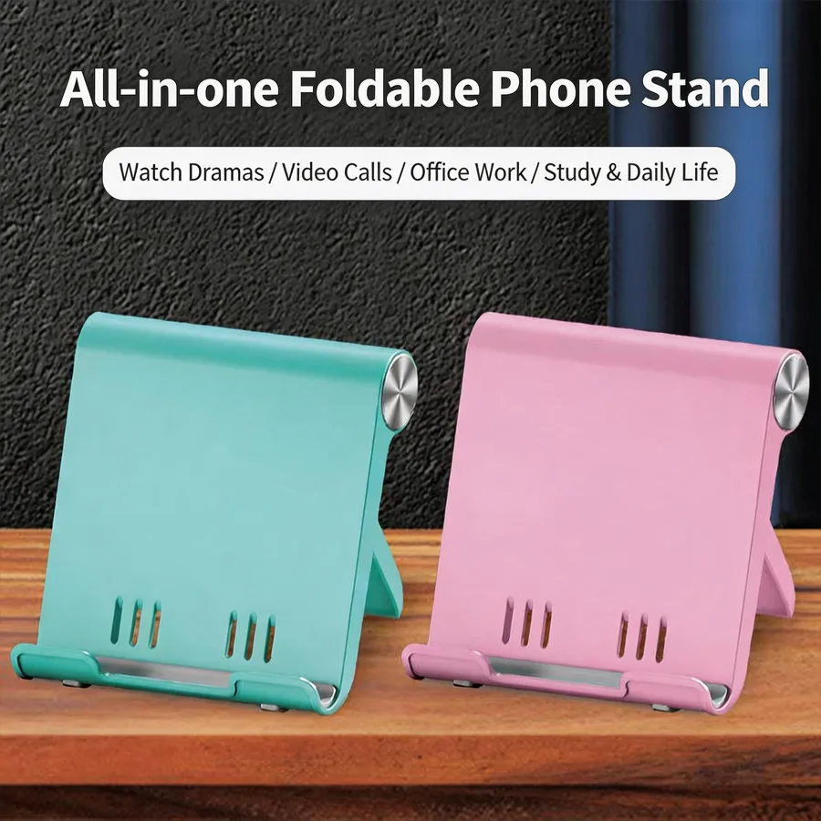 Supporto Regolabile per Telefono, Stand Portatile Pieghevole da Scrivania, Supporto Universale per Cellulari iPhone, Samsung - Image 3