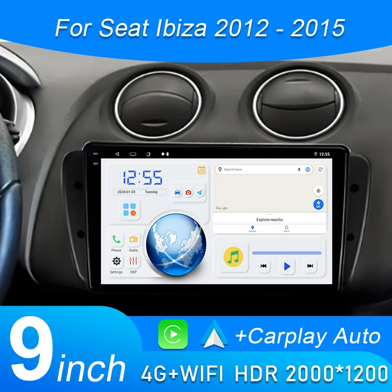Armsteun Voor Seat Voor Ibiza MK4 IV 6J Auto-interieur Console