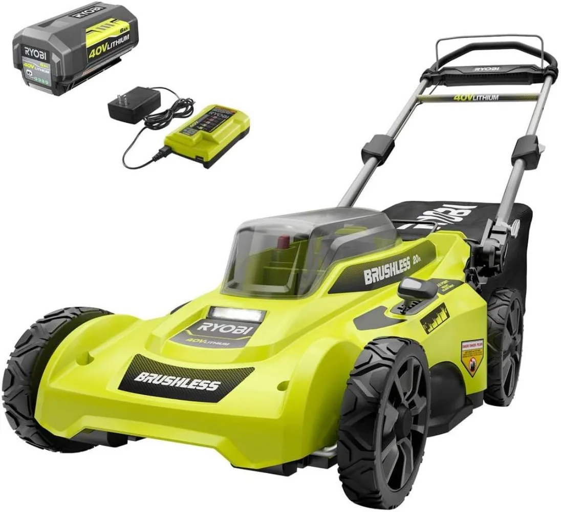 Cordless 20" 40V Lawn Mower 1