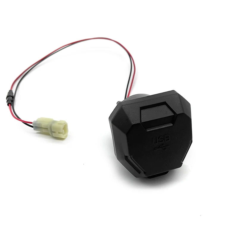 USB Charger Motorcycle Camera Cellphone USB Fast Charger with Relay Versys650 For Kawasaki Versys 650