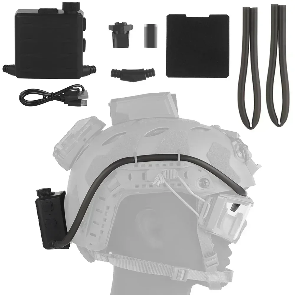 Tactical Goggles Defogging Fan Goggle Anti-fog Kit Hiking Ski Motorcycle Safety Protection Outdoor Hunting Shooting Airsoft Gear tactical goggles airsoft goggles defogger