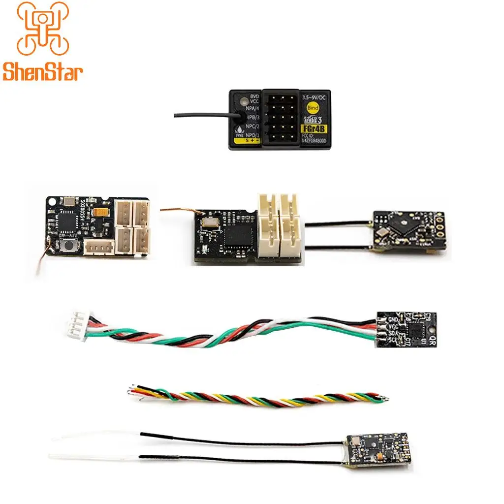 

ShenStar FGR4B TMR GY01 R4M SRM ANT GMr Receiver RX Module for Flysky Remote Controller RC Drone Quadcopter Car Board TX Part