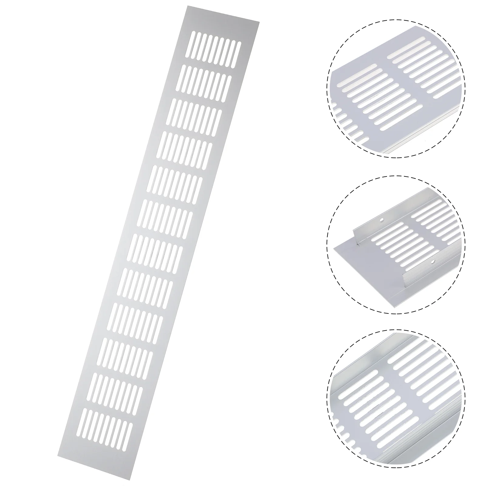 

Furniture Vent Rectangular Air Vent Aluminum Alloy Ventilation Cabinet Vent
