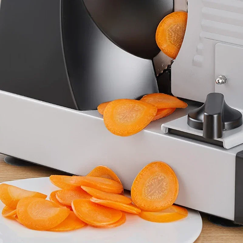 801 Electric meat Slicer 200W Household Fruit and Mutton Slicer machine Toast Bread Slice 1-15mm Thickness Adjustable 3