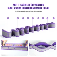 Multi-Section Elastic Yoga Resistance Bands Adult Child Dance Training Gym Home Pilates Exercise Pull Strap Belt Fitness Sport 1