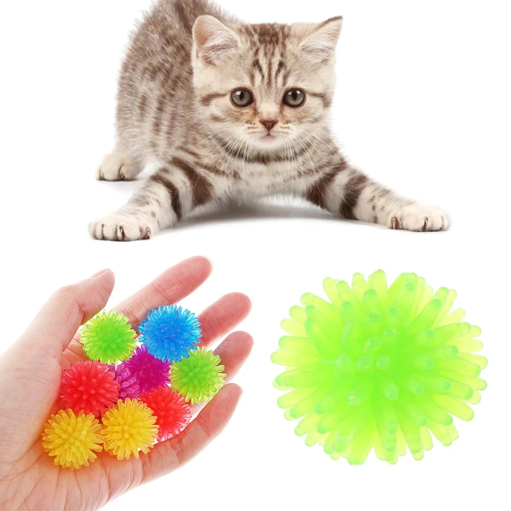 интерактивные игрушки-мячики для кошек