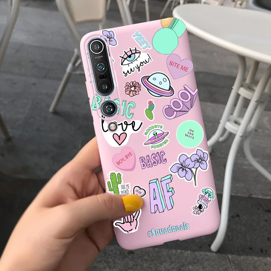 Stylish Flower Girls Slim Soft Silicone Phone Case Cover