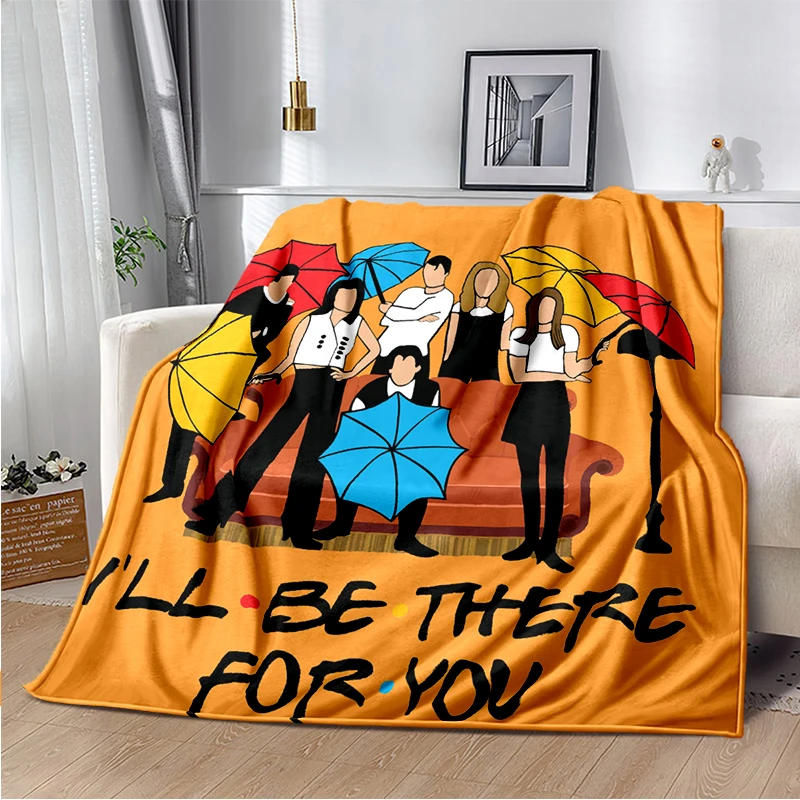 

Friends TV Show Blanket Soft Comfortable Home Decorate Bedroom Living Room Sofa s for Beds Fans Gift