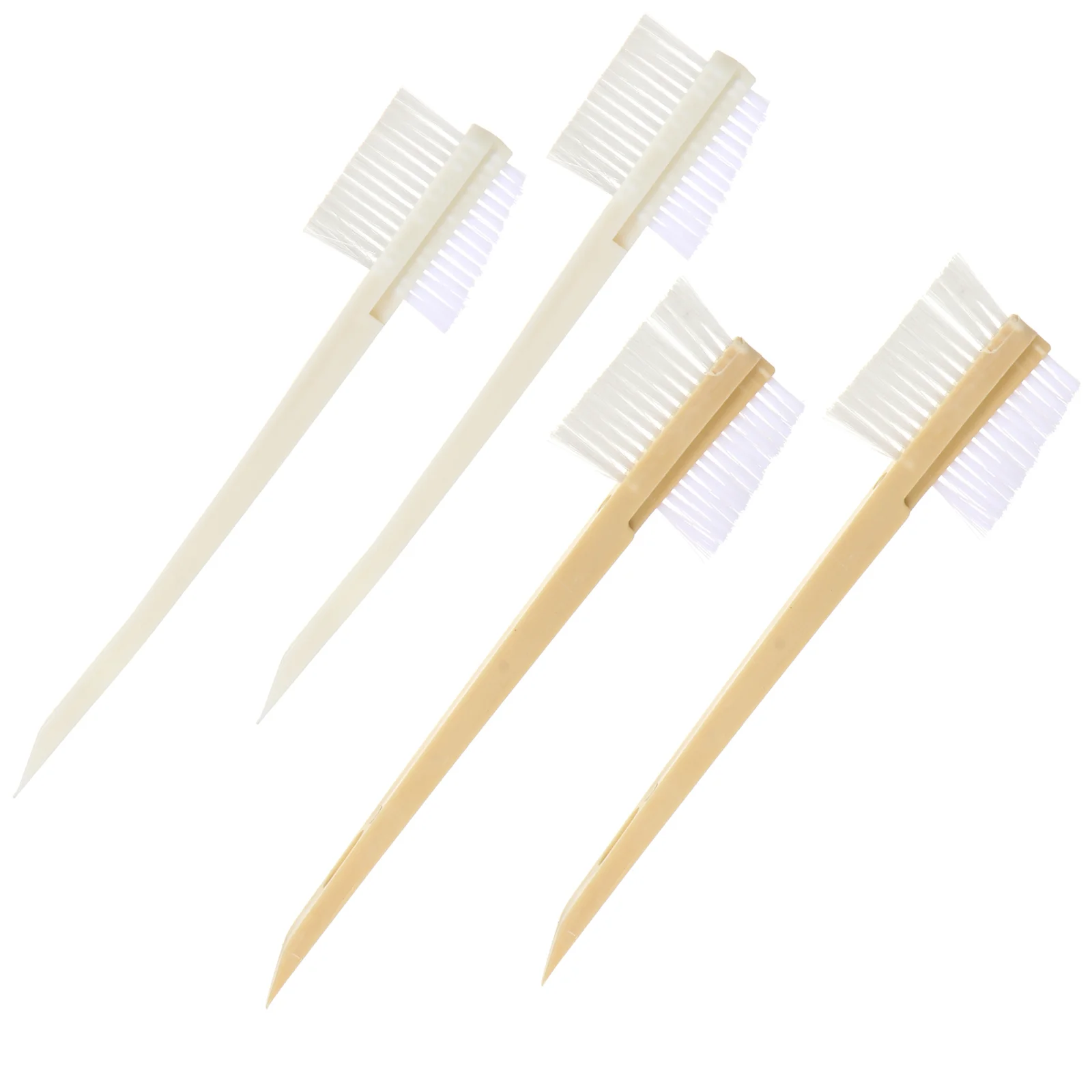 

4pcs Car Detailing Brush Double- Vehicle Engine Cleaning Brush Long Car Wheel Tire Brush for Cleaning Wheel Engines Interior
