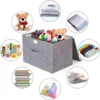 Folding Non Woven Fabric Storage Box  Large Capacity Dustproof Storage Box Home Supplies Clothing Sock Dustproof Storage Box 3