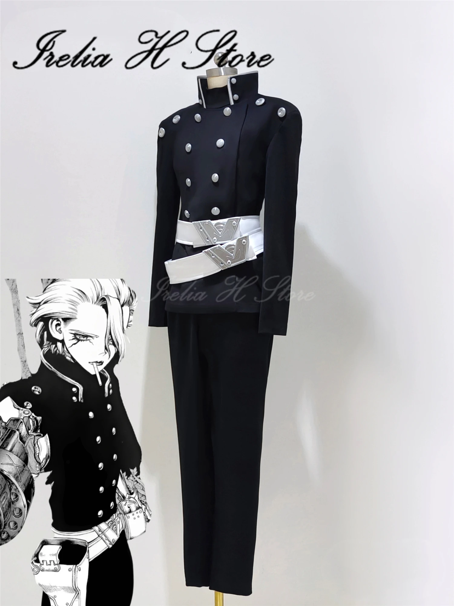 Dr.STONE スタンリー コスプレ 衣装 Irelia H ストア Dr.STONE スタンレーシュナイダーコスプレ衣装男性