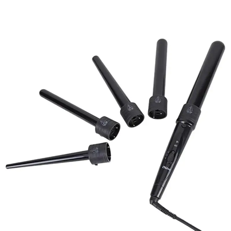 

5-in-1 Curling Iron Electric Hair Styling Wands PTC Heating Technology Curling Stick Gifts For Women Girls Mothers Girlfriends