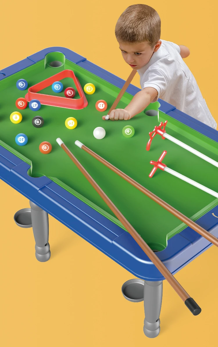 Jogos de tabuleiro para crianças mini bilhar snooker brinquedo conjunto de  jogos de festa em casa crianças meninos pai criança interação jogo educação  brinquedos - AliExpress