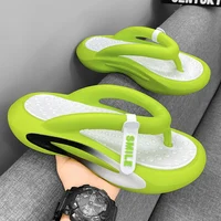 High Quality Men Women Flip Flops Outdoor Indoor Slippers Soft Sole Men Beach Sandals Non-slip Bathroom Home Men Flip Flops - Image 3