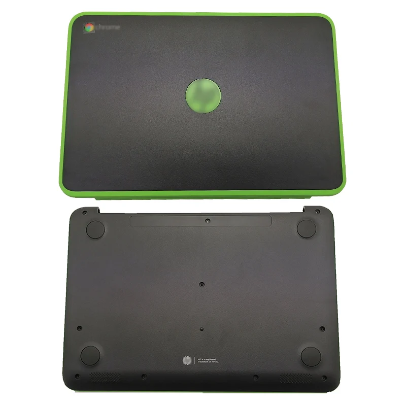 Brand New Laptop Lid Top Case Lcd Back Cover/Bottom Base Case For Hp Chromebook 11 G4 Green Bezel