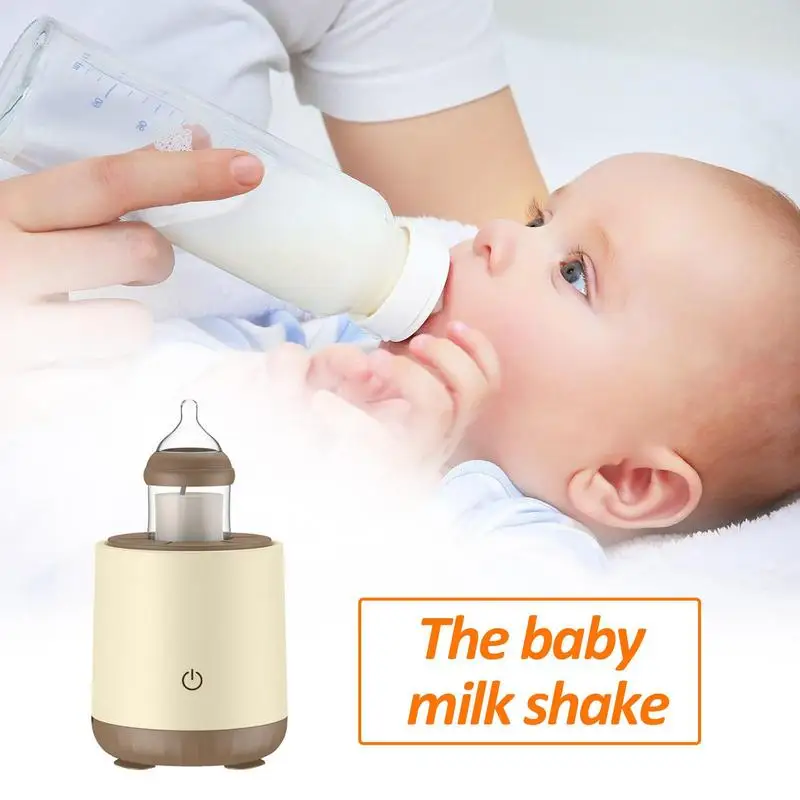 Automatic Baby Milk Bottle Shaker USB Rechargeable Electric Bottle Feeding Shake Machine Milk Powder Blender For Outdoor Travel